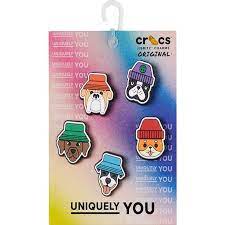 10012184 Dogs In Hats 5Pk Jibbitz