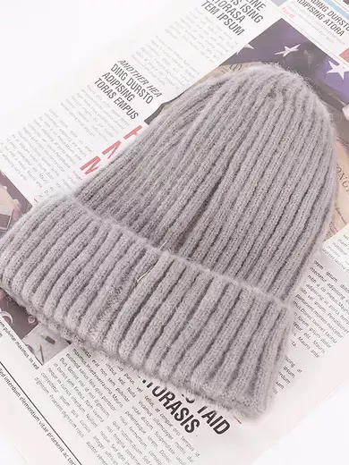 27 Rib Knit Beanie Toque