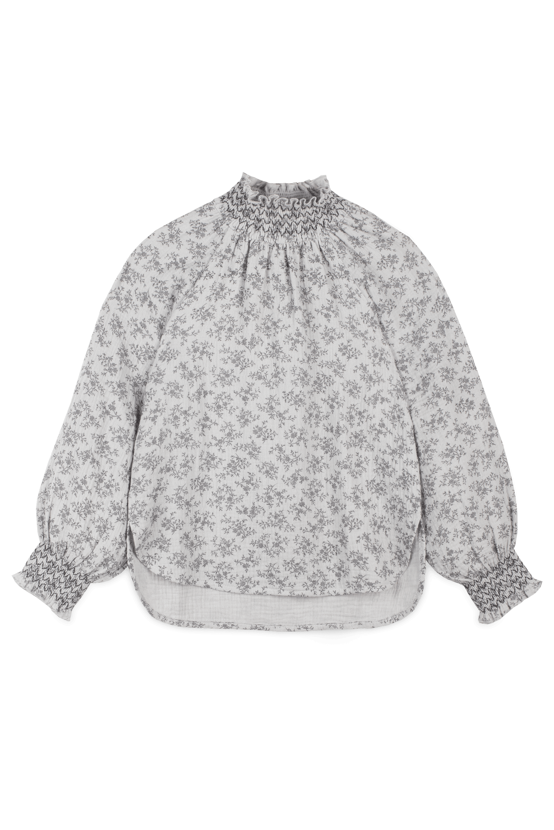 [60%OFF]Smock museline blouse