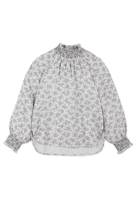 [60%OFF]Smock museline blouse