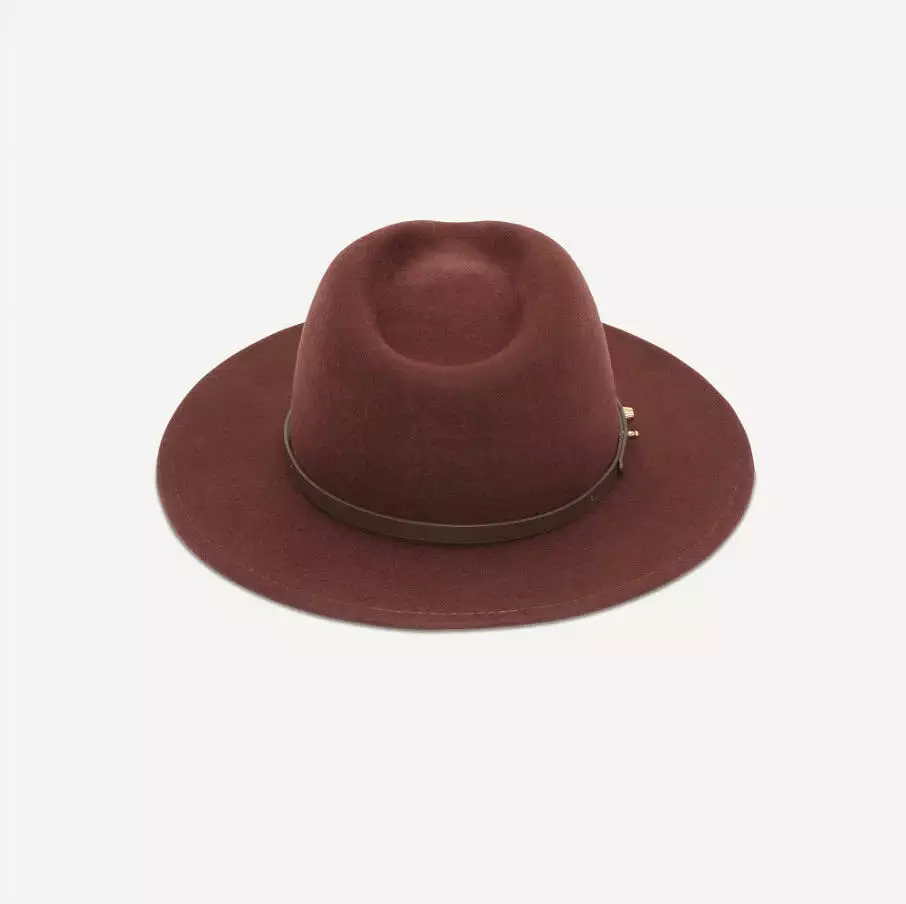 Ace Of Something Oslo Auburn Fedora Felt Hat