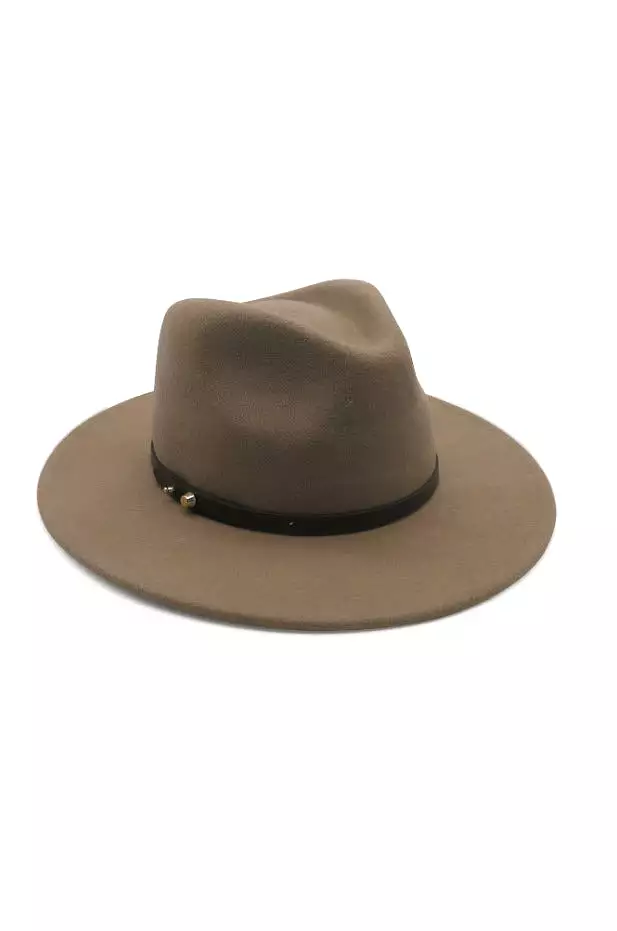 Ace Of Something Oslo Golden Sand Fedora Felt Hat