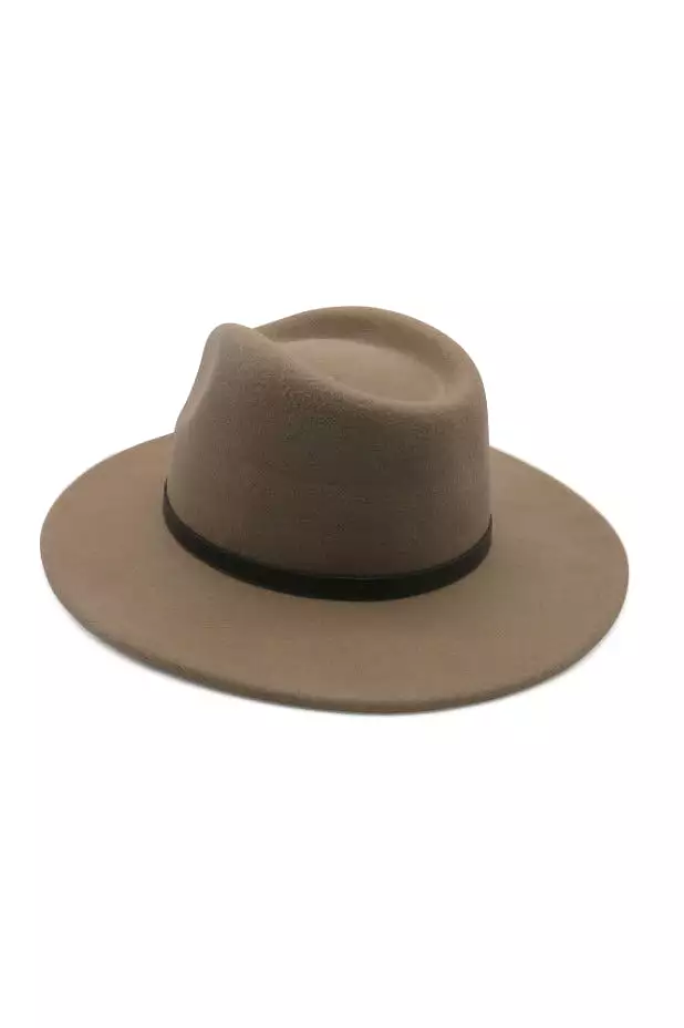 Ace Of Something Oslo Golden Sand Fedora Felt Hat