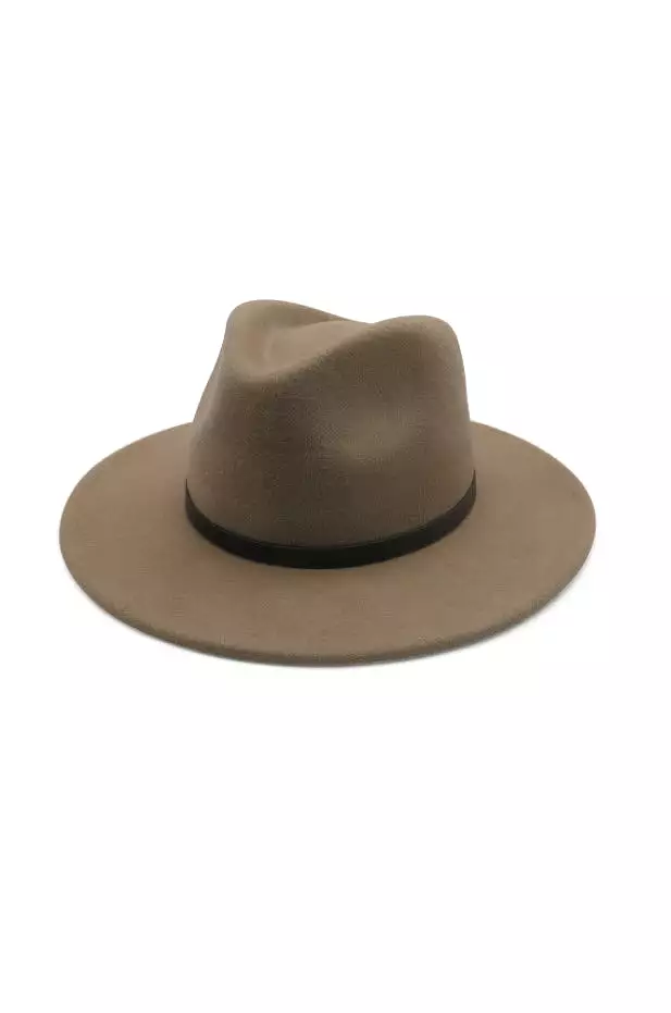 Ace Of Something Oslo Golden Sand Fedora Felt Hat