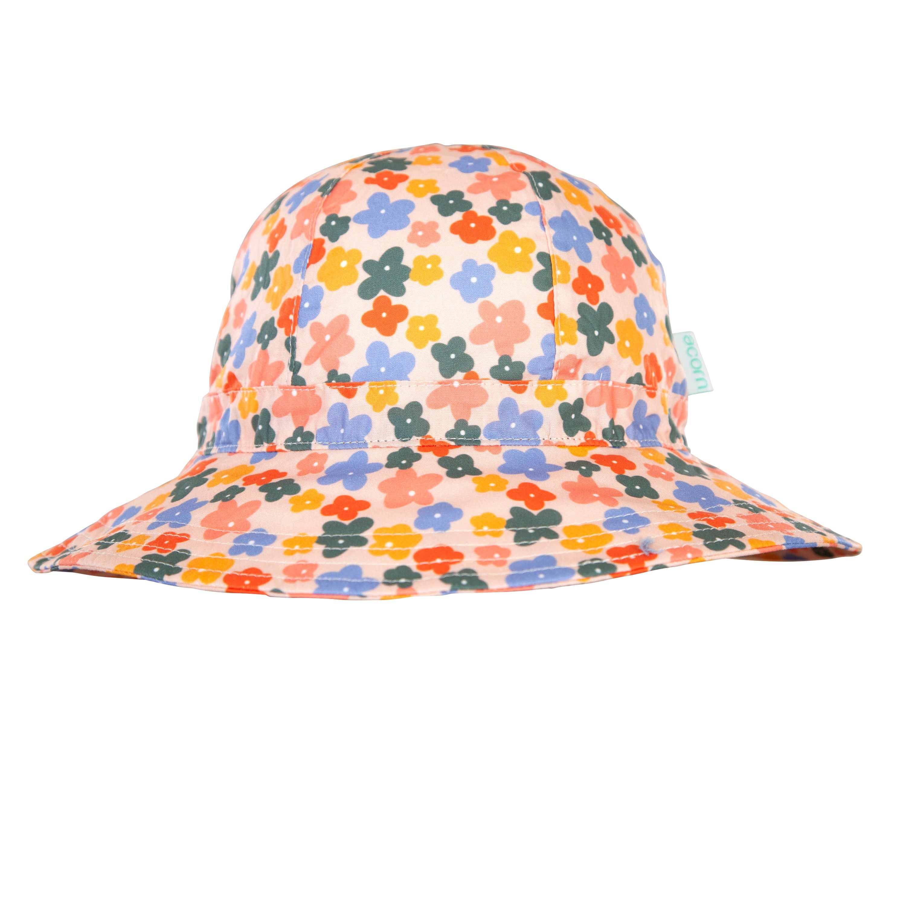 Acorn Kids Sunhat - FLOWER FIELDS