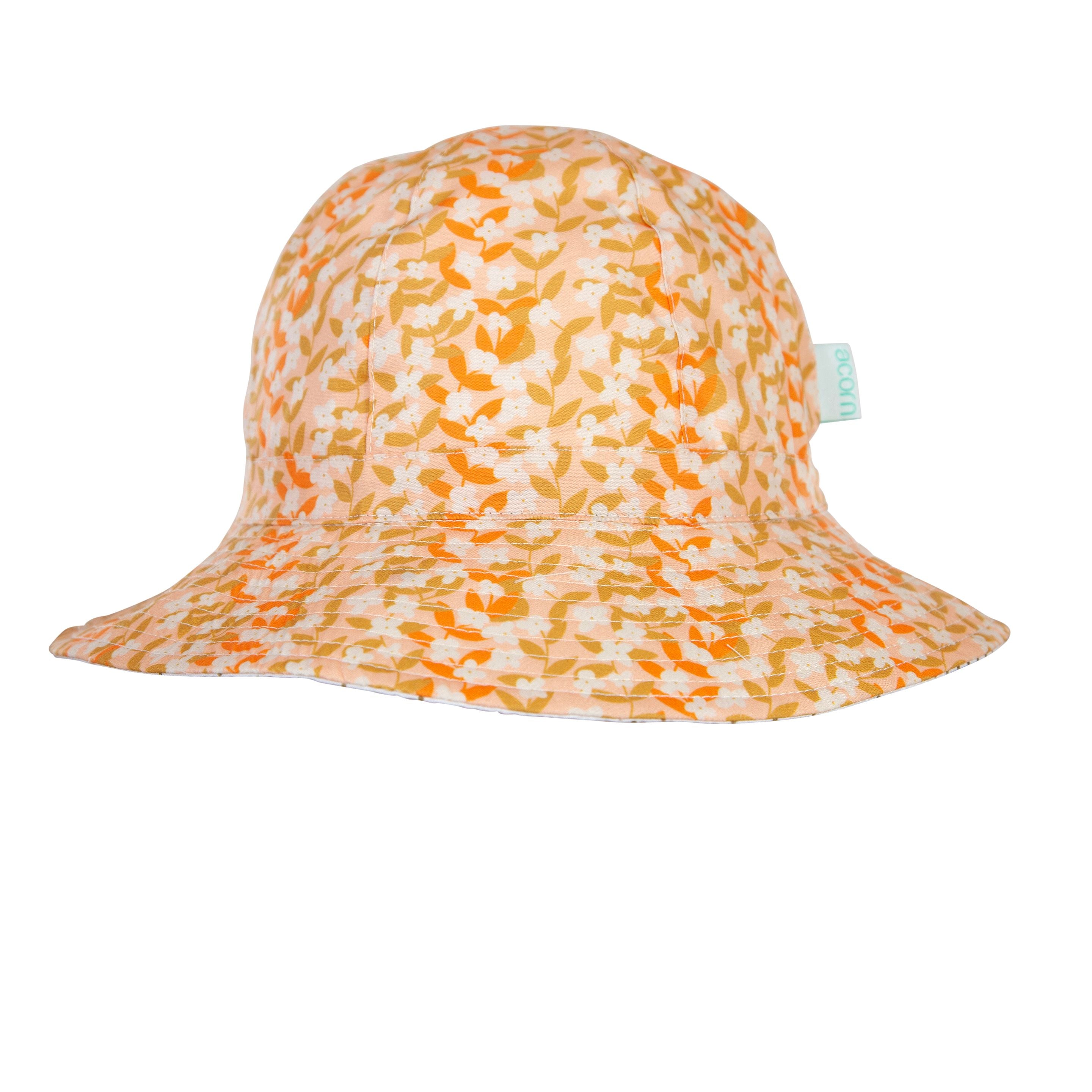 Acorn Kids Sunhat - FLOWER VINES