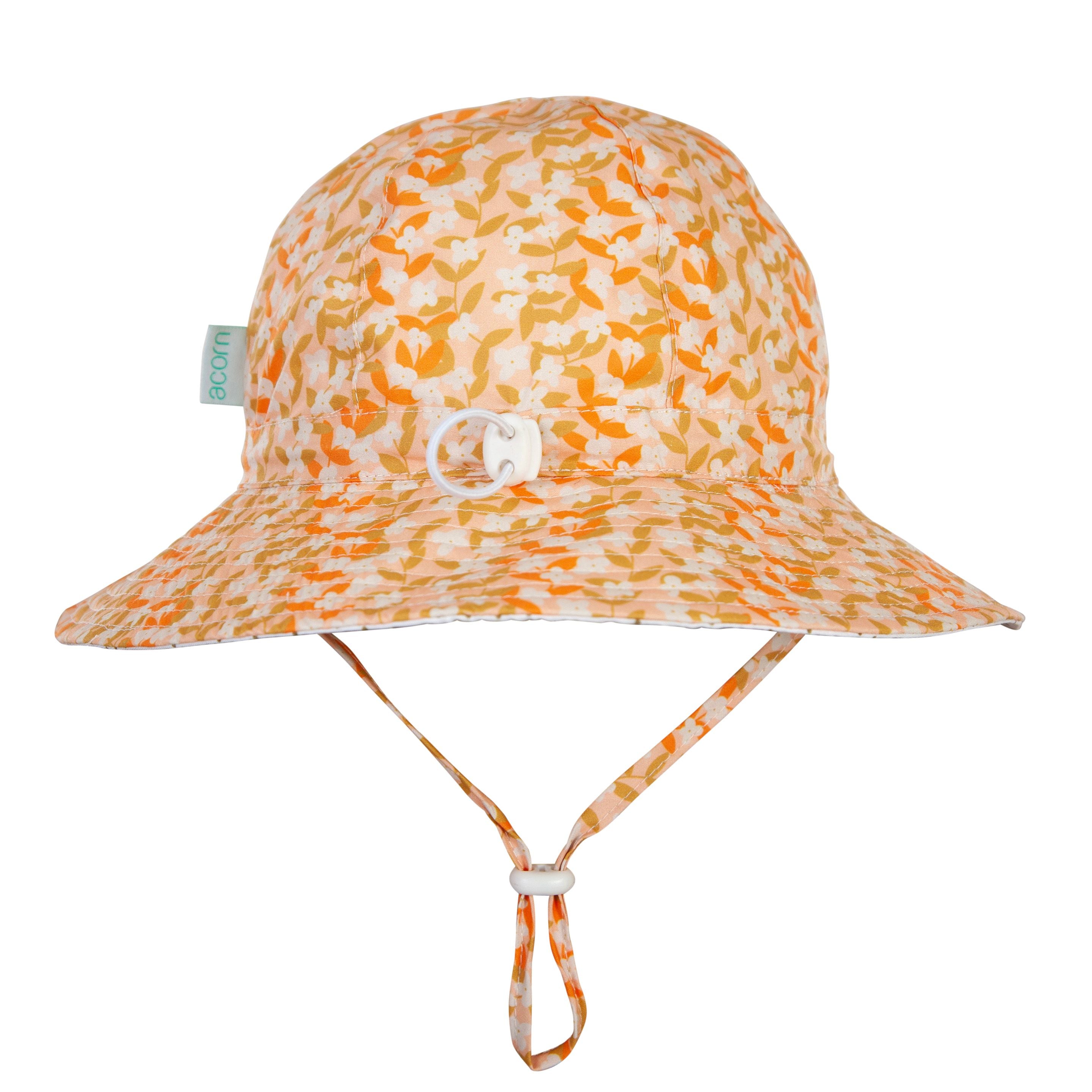 Acorn Kids Sunhat - FLOWER VINES