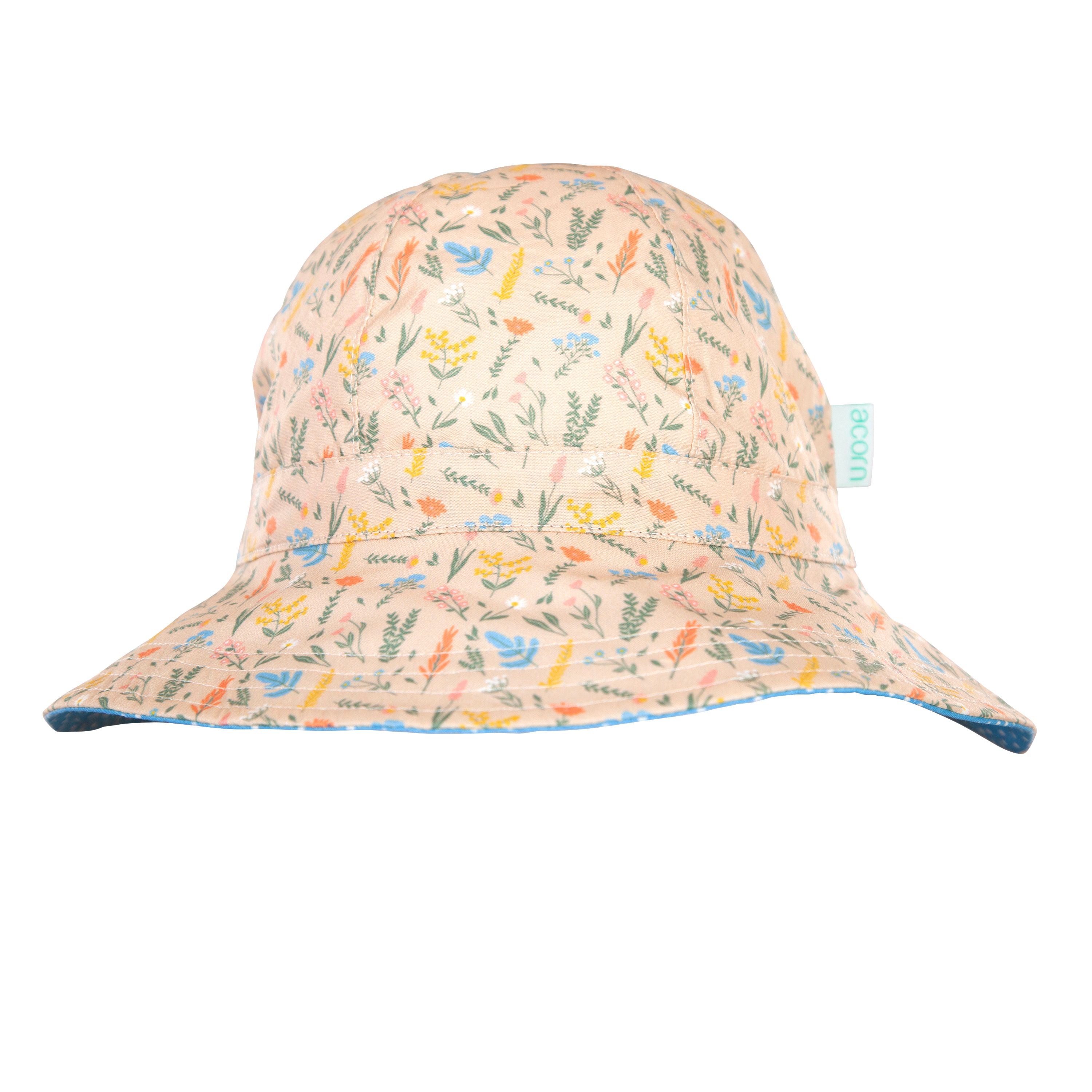 Acorn Kids Sunhat - WILDFLOWERS