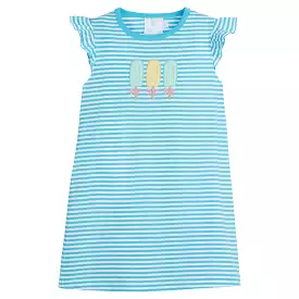 Applique Tilly Dress - Popsicle