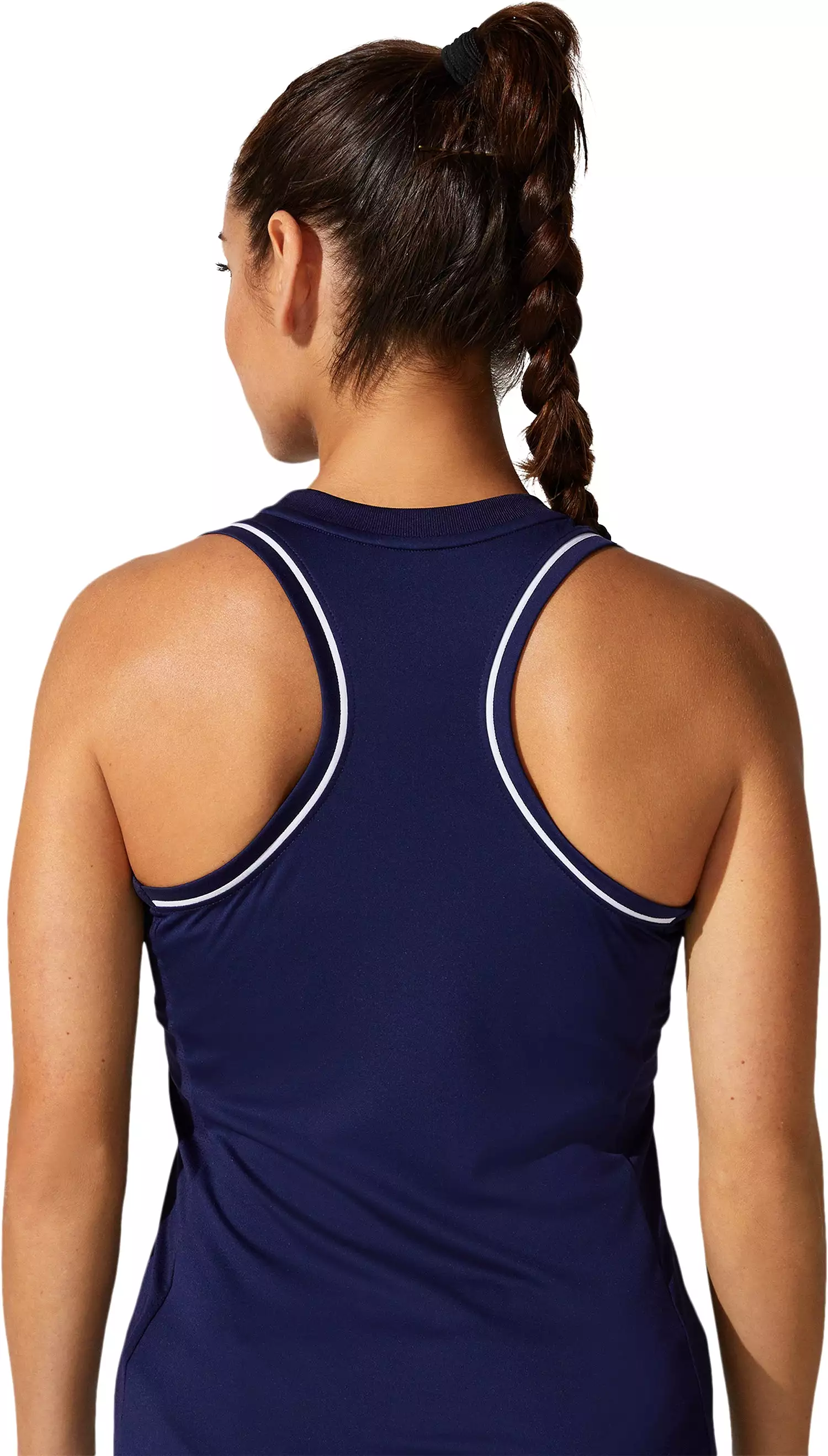 Asics Womens Court Piping Tank - Peacoat