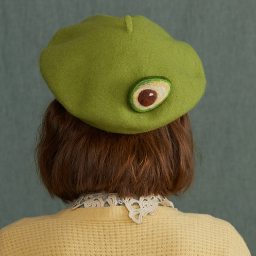 AVOCADO BERET BY51042