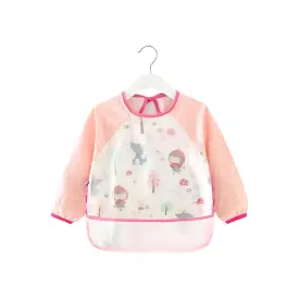 Baby Long Sleeve Apron Smock Bib Red Riding Hood