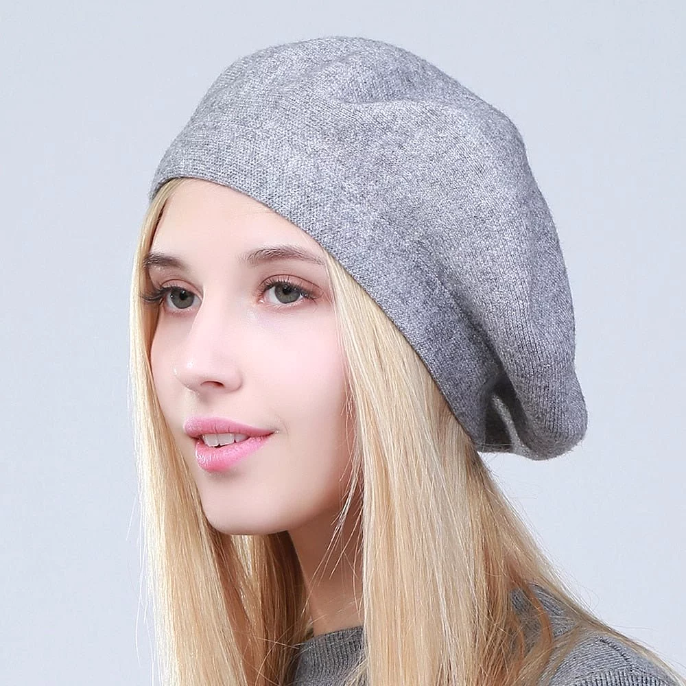 Beret Queen Beliche (Dark Camel)