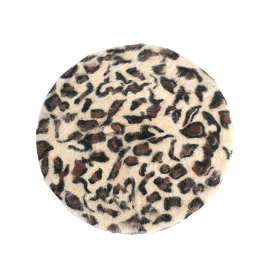 Beret Queen Leopard (Camel)