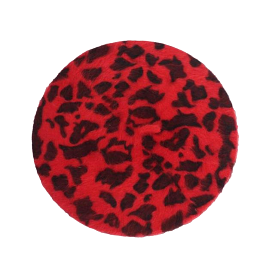 Beret Queen Leopard (Red)