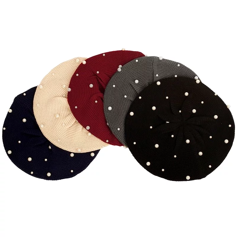 Beret Queen Milan (Black)