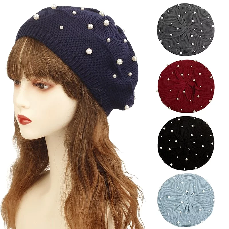 Beret Queen Milan (Light grey)