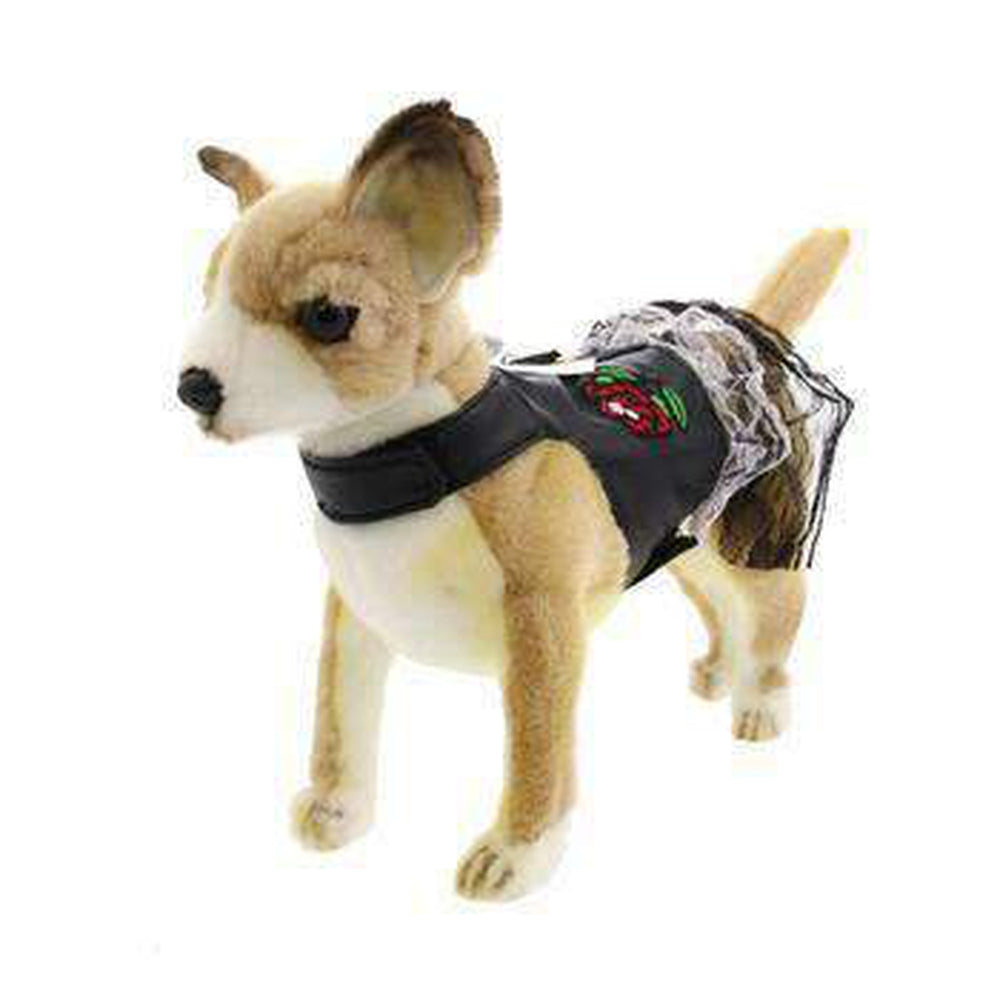 Biker Dress Dog Harness by Doggles