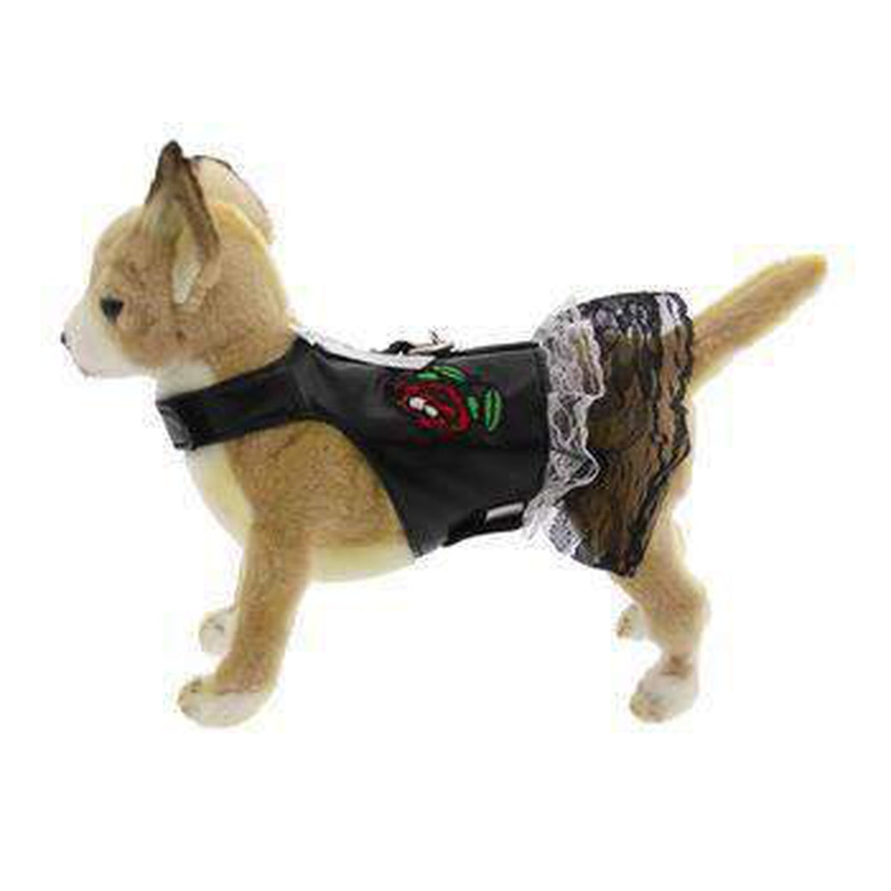 Biker Dress Dog Harness by Doggles