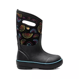 BOGS Black Wild Rainbows Classic II Boots