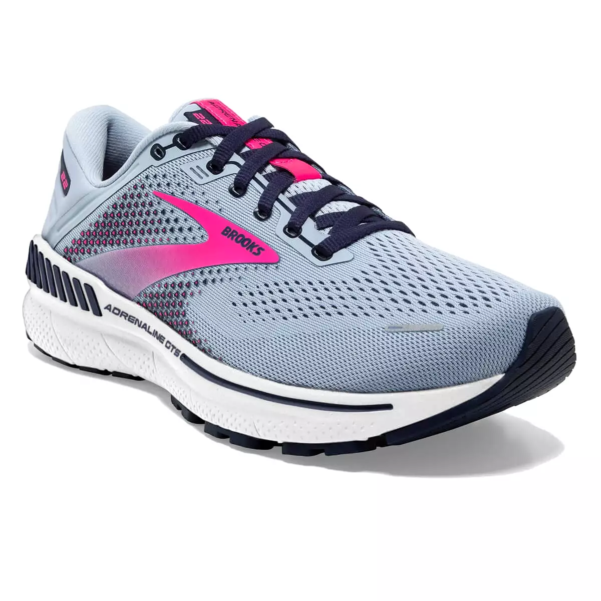 Brooks Adrenaline GTS 22 Womens | Kentucky Blue/peacoat/pink