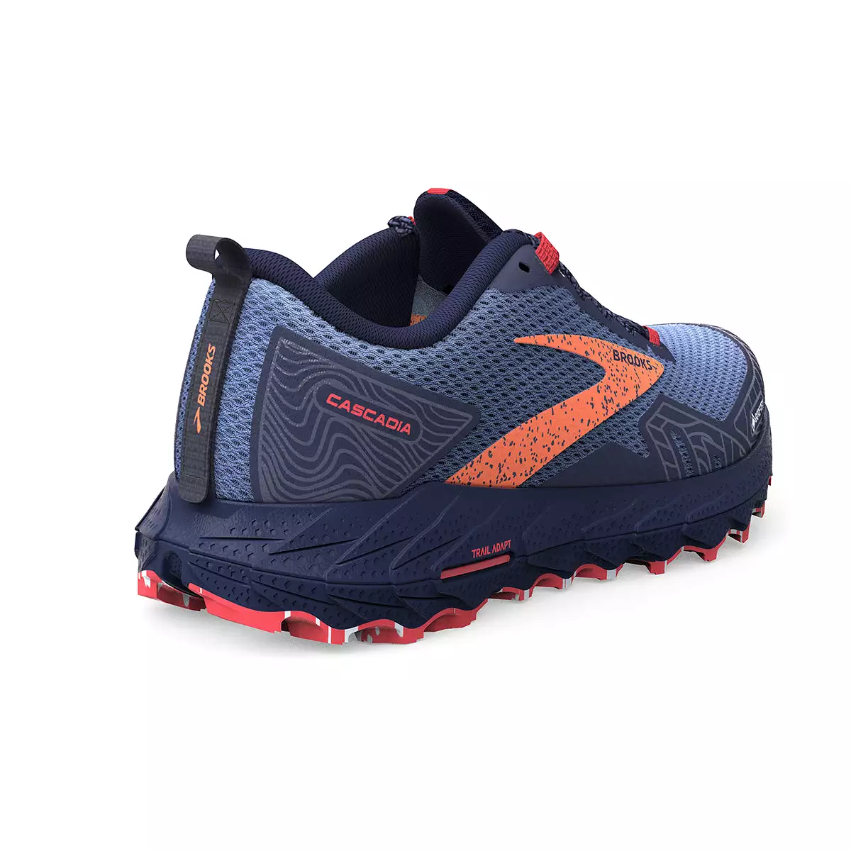 Brooks Cascadia 17 GTX Womens | Navy/bittersweet/peacoat