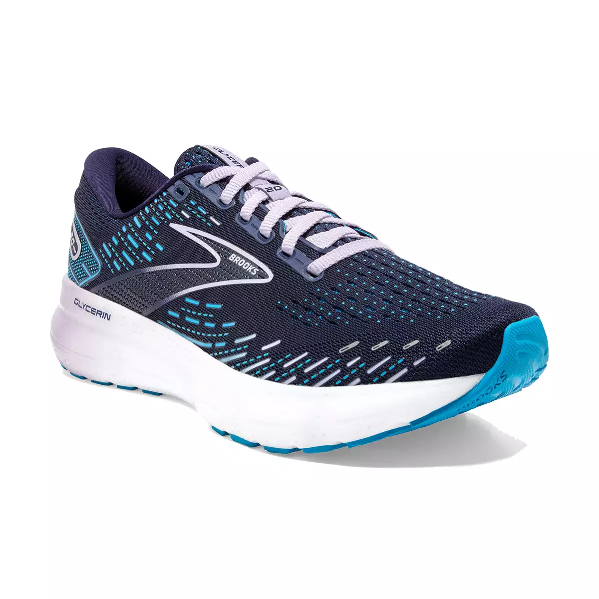 Brooks Glycerin 20 Womens | Peacoat/ocean/pastel Lilac