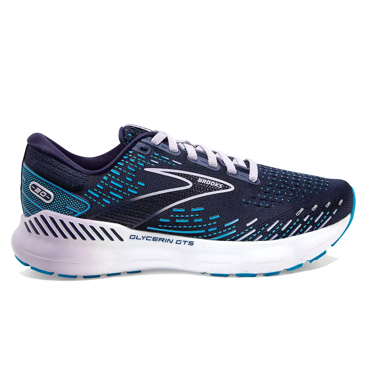 Brooks Glycerin GTS 20 Womens | Peacoat/ocean/pastel Lilac