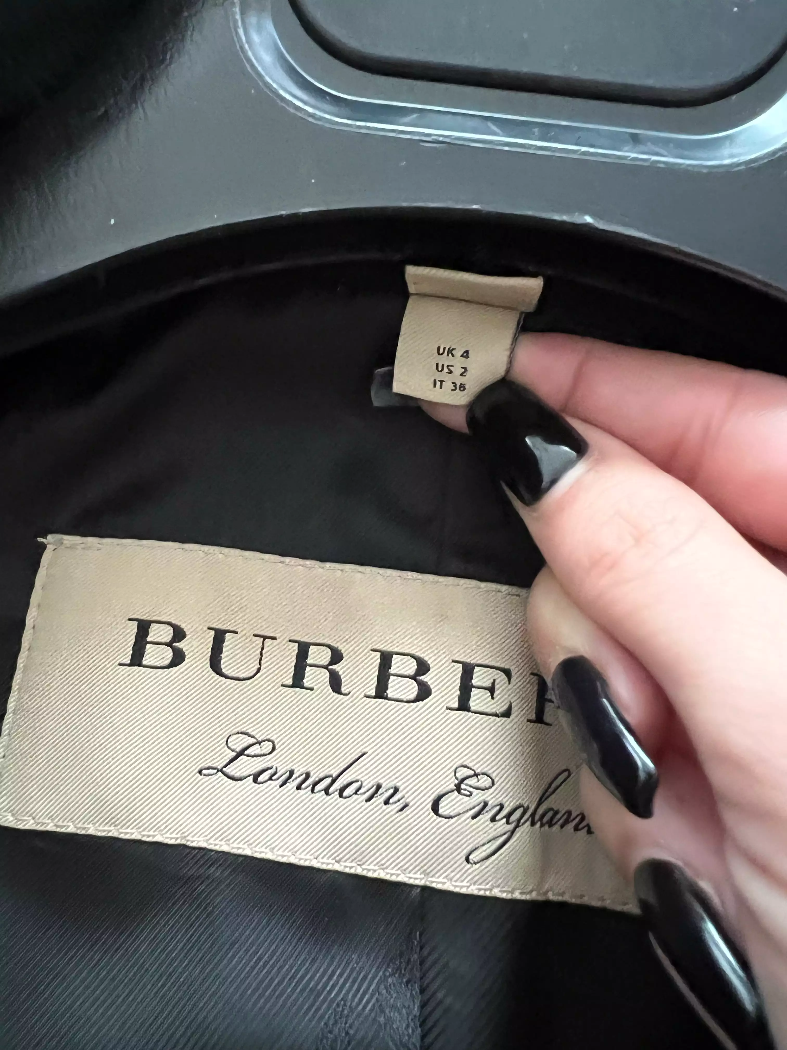 Burberry London Wool Peacoat