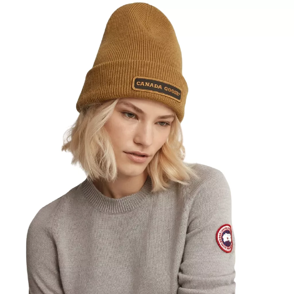 Canada Goose Emblem Rib Toque