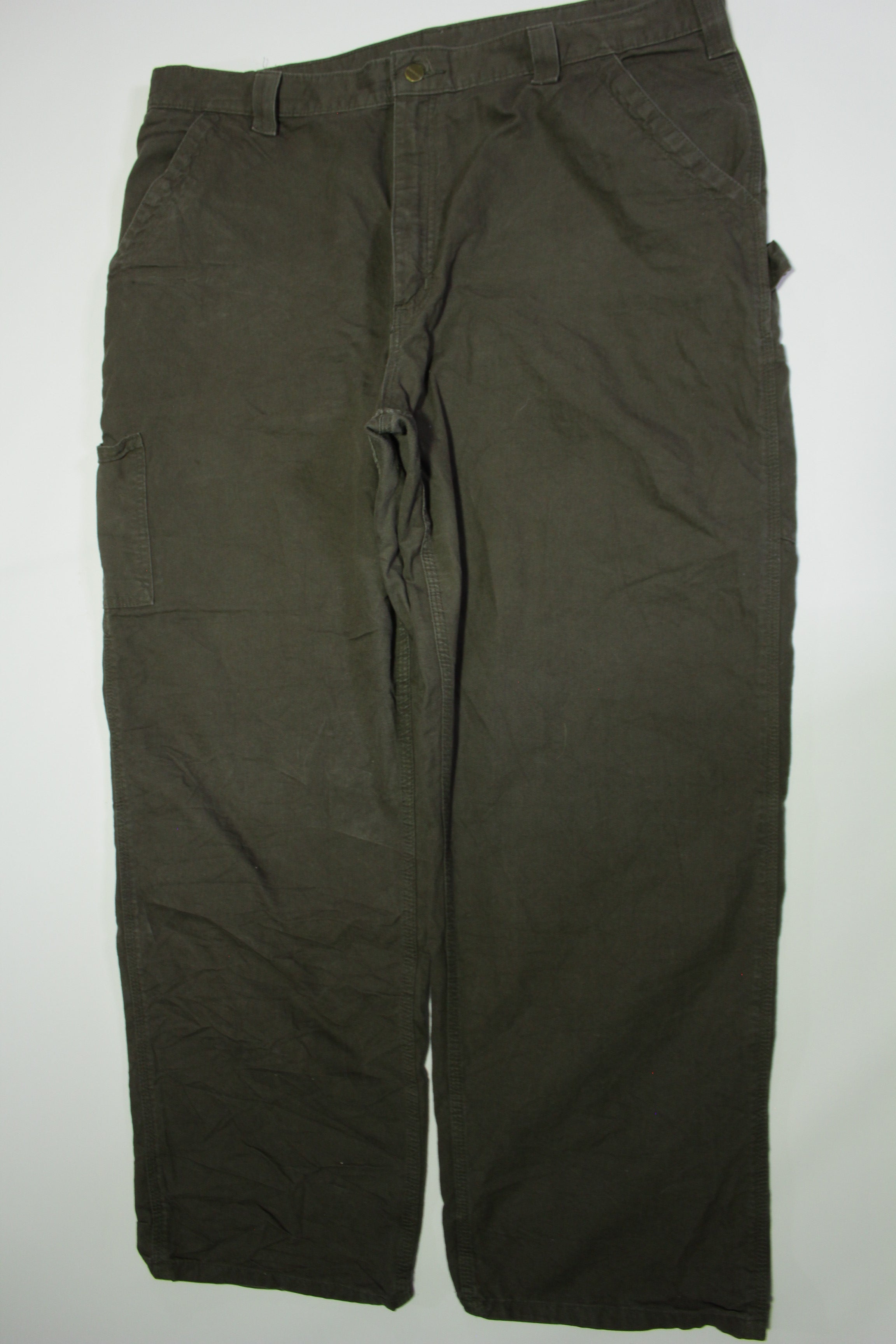 Carhartt B151 LBR Dungaree Fit Duck Wash Utility Pocket Work Construction Pants