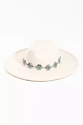 Chain Strap Fedora