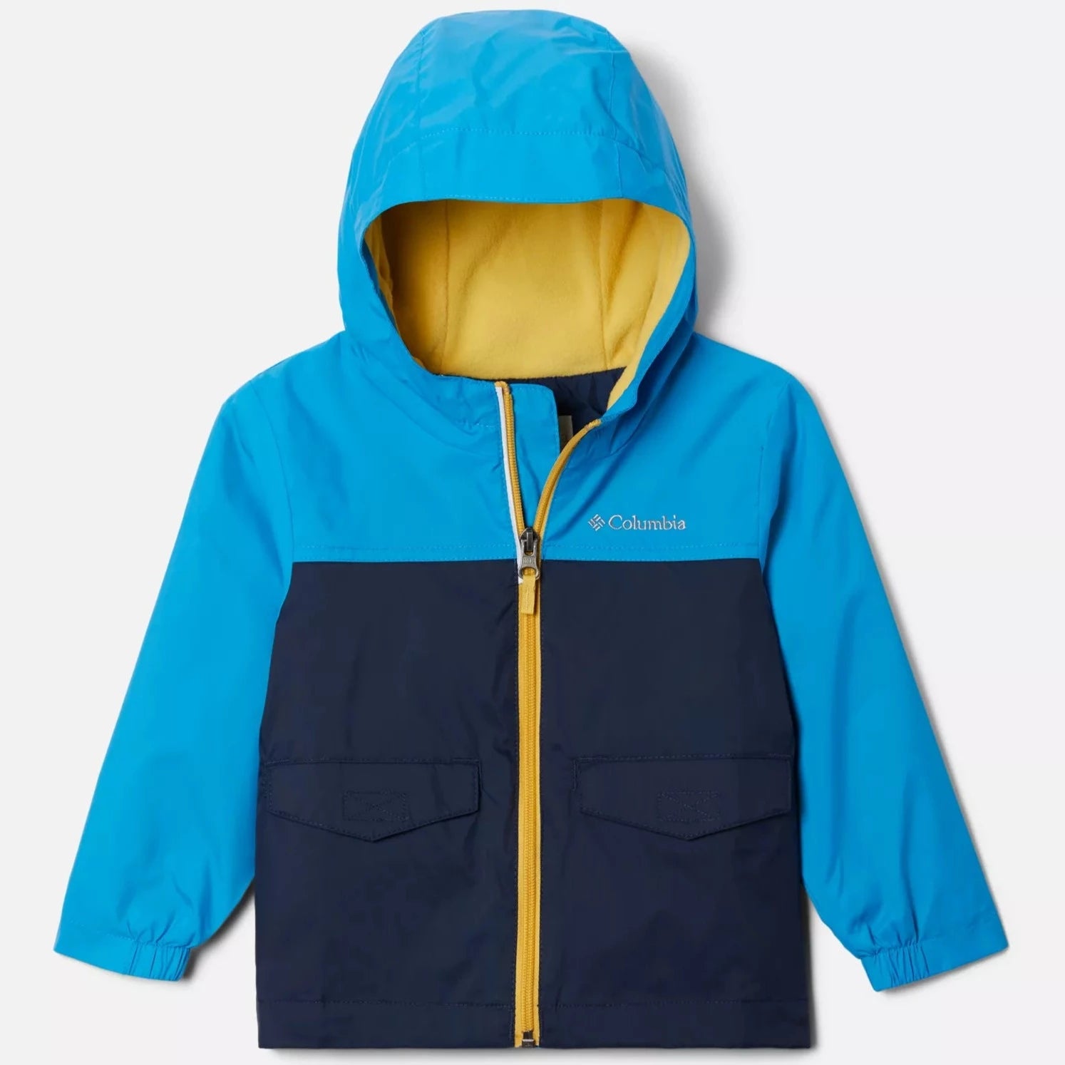 Columbia Compass Blue/Collegiate Navy Rain-Zilla Toddler Jacket