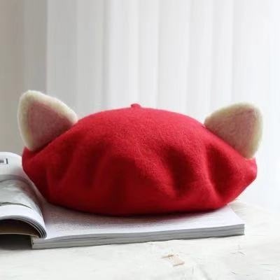 CUTE CAT EARS BERET BY51010