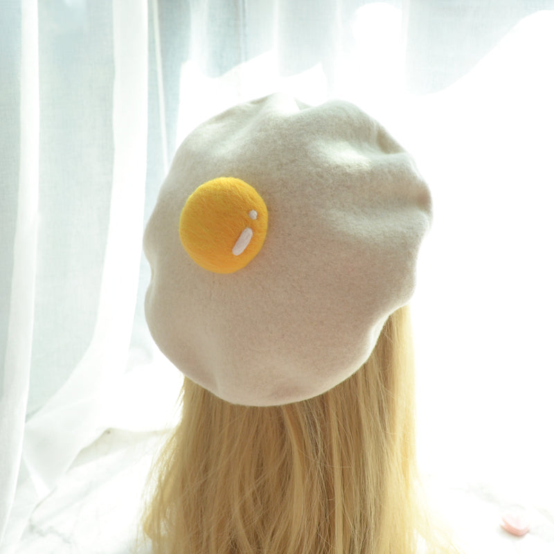 CUTE JAPANESE YOLK BERET BY51017