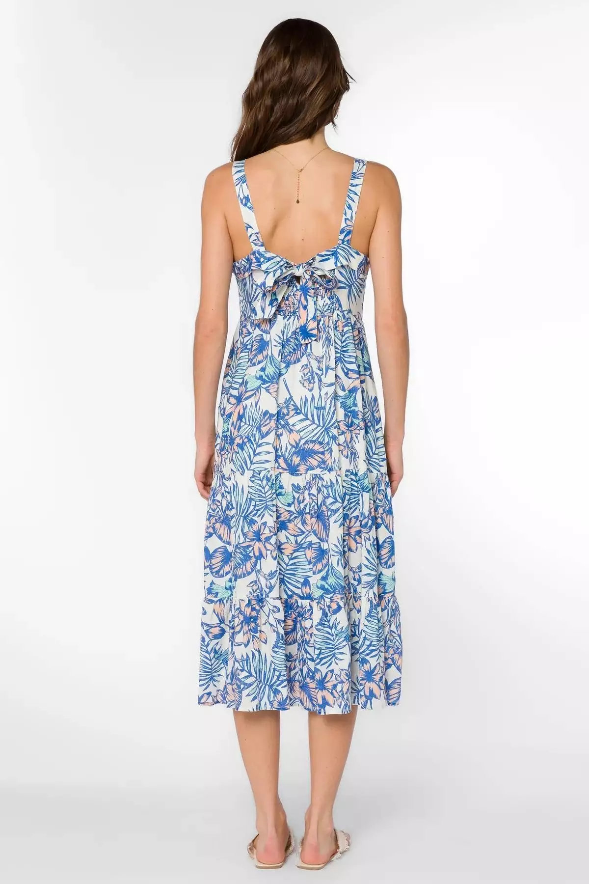 Diana Blue Tropicana Dress {Velvet Heart}