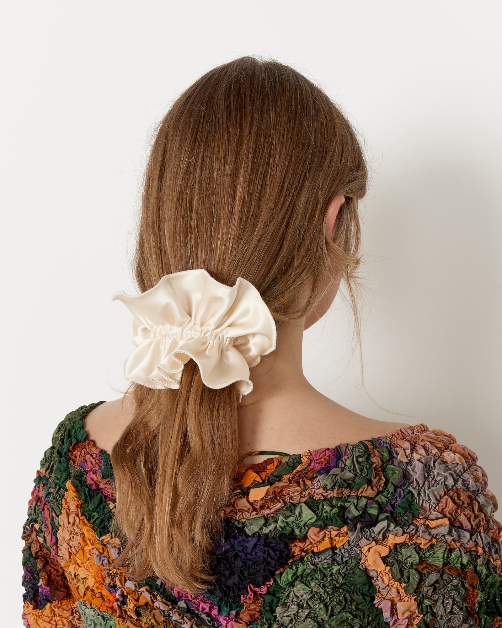 Double Frill Scrunchie