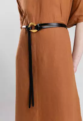 Double Skinny Belt