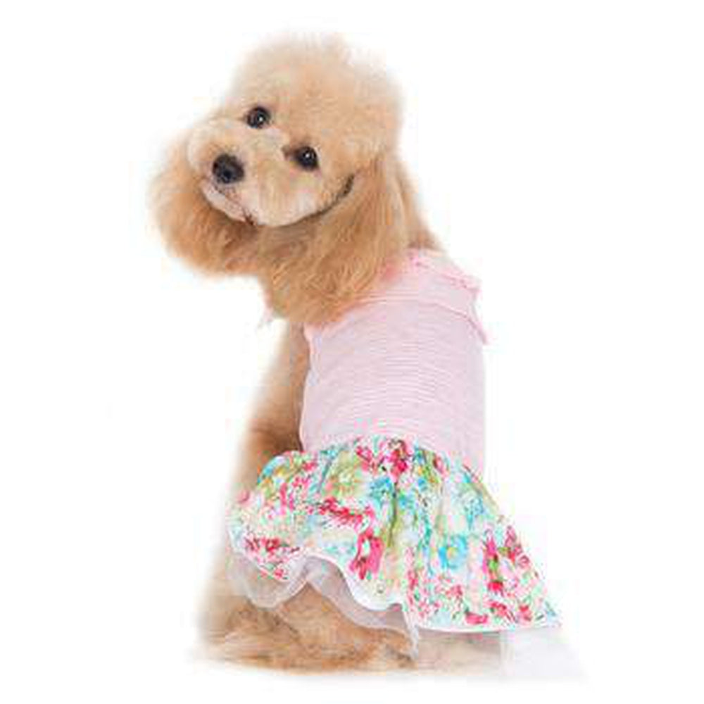 Dreamy Floral Dog Dress