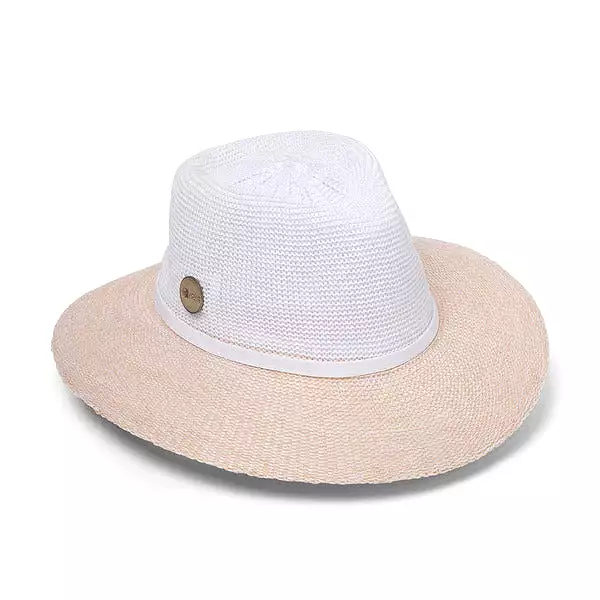 Evoke Hat Ladies Aston Fedora Wheat