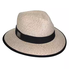 Evoke Hat Palmer Fedora Wheat/Black (Unisex)