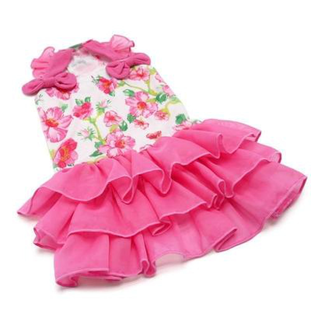 Flower Flounce Dog Dress