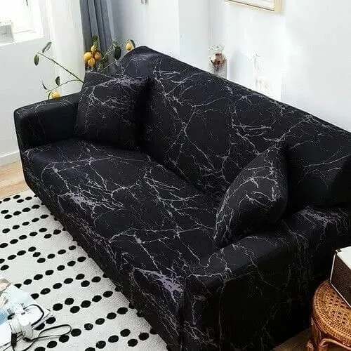 Foru Washable Stretch Sofa Protection 3 Seater Sofa Cover + 1 Pillow Cover