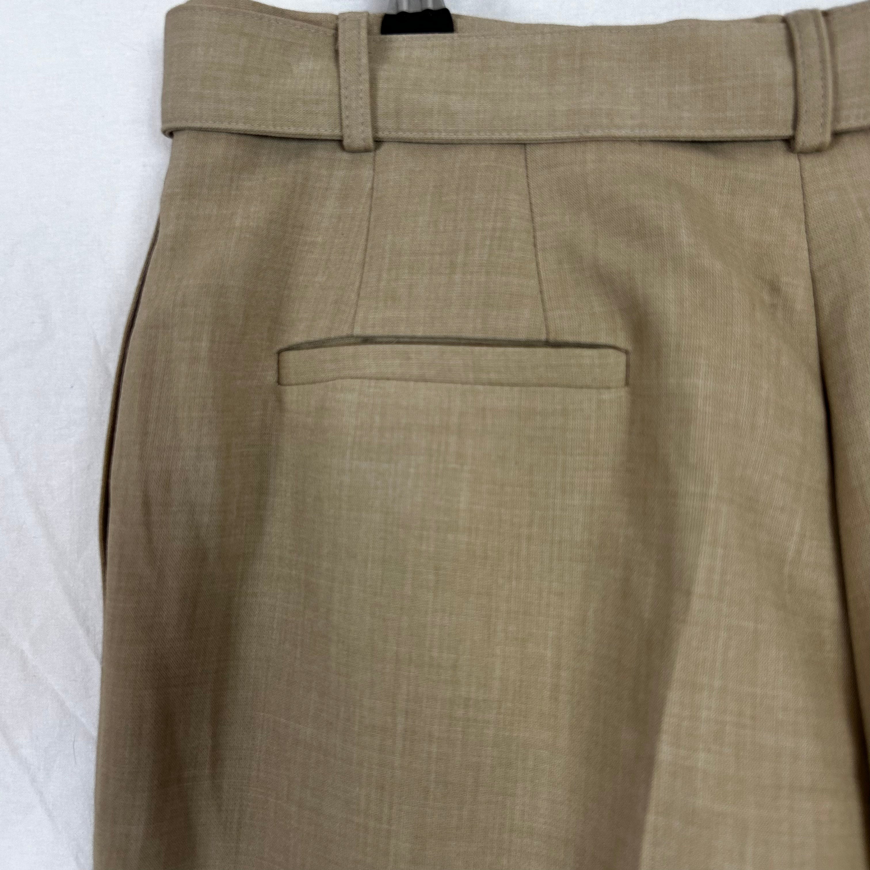 Frankie Shop Beige Wide Leg Pants L