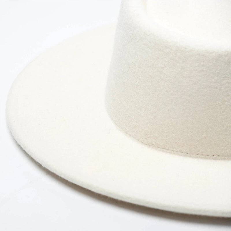 Genuine Australian Wool Felt Hats In Ivory