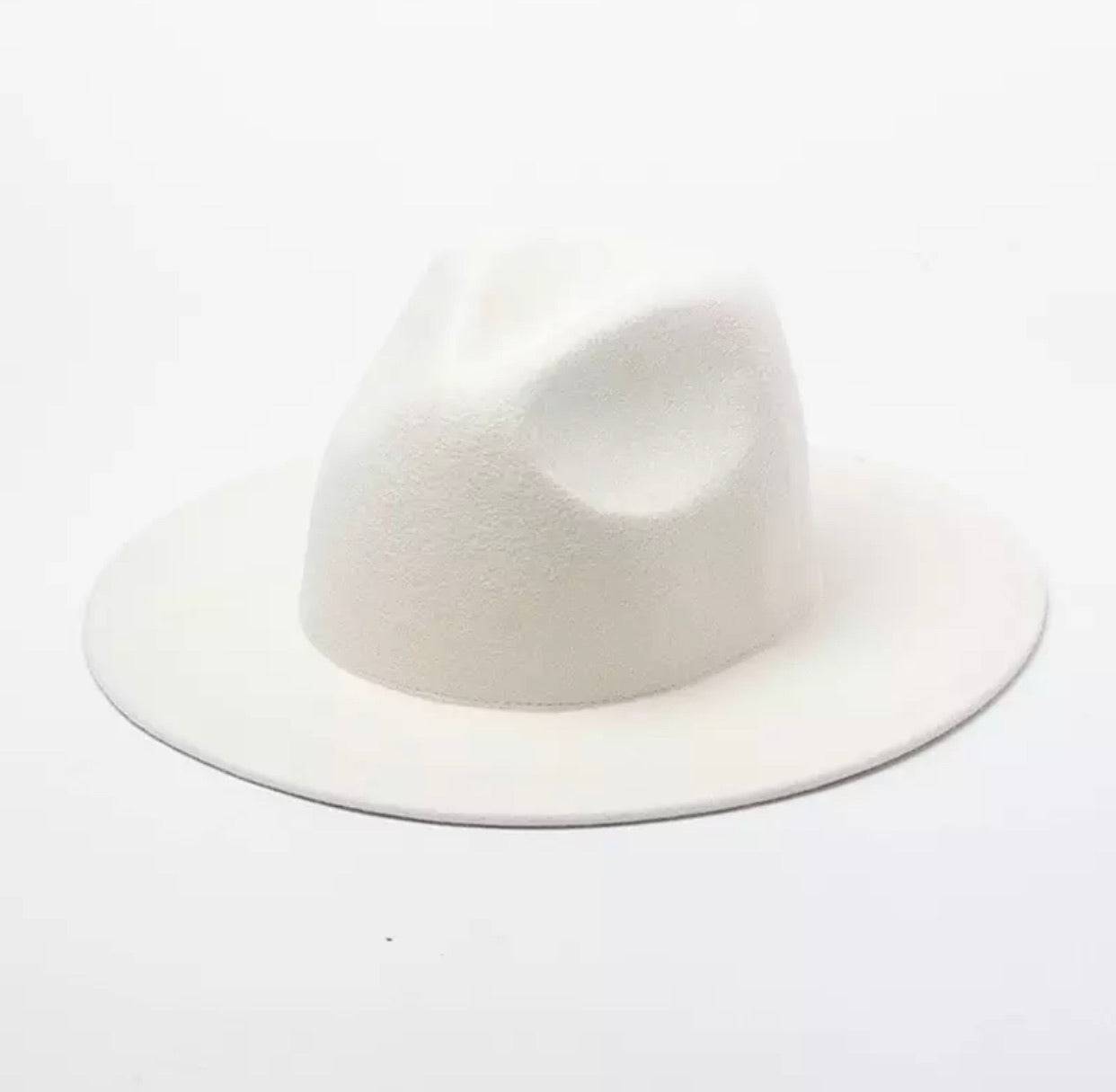 Genuine Australian Wool Felt Hats In Ivory