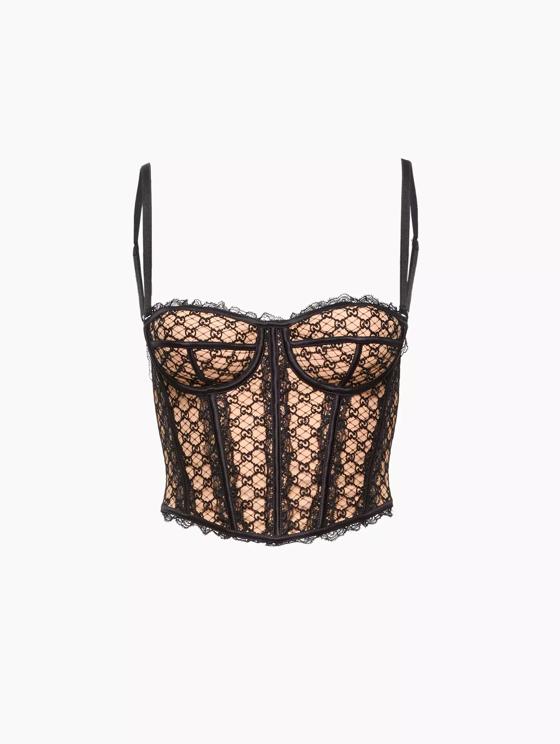 GG Net Bustier Top