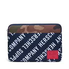 Herschel Anchor Sleeve for MacBook Roll Call Peacoat/Woodland Camo