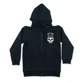 HS Good Vibes Zip Hood - Black