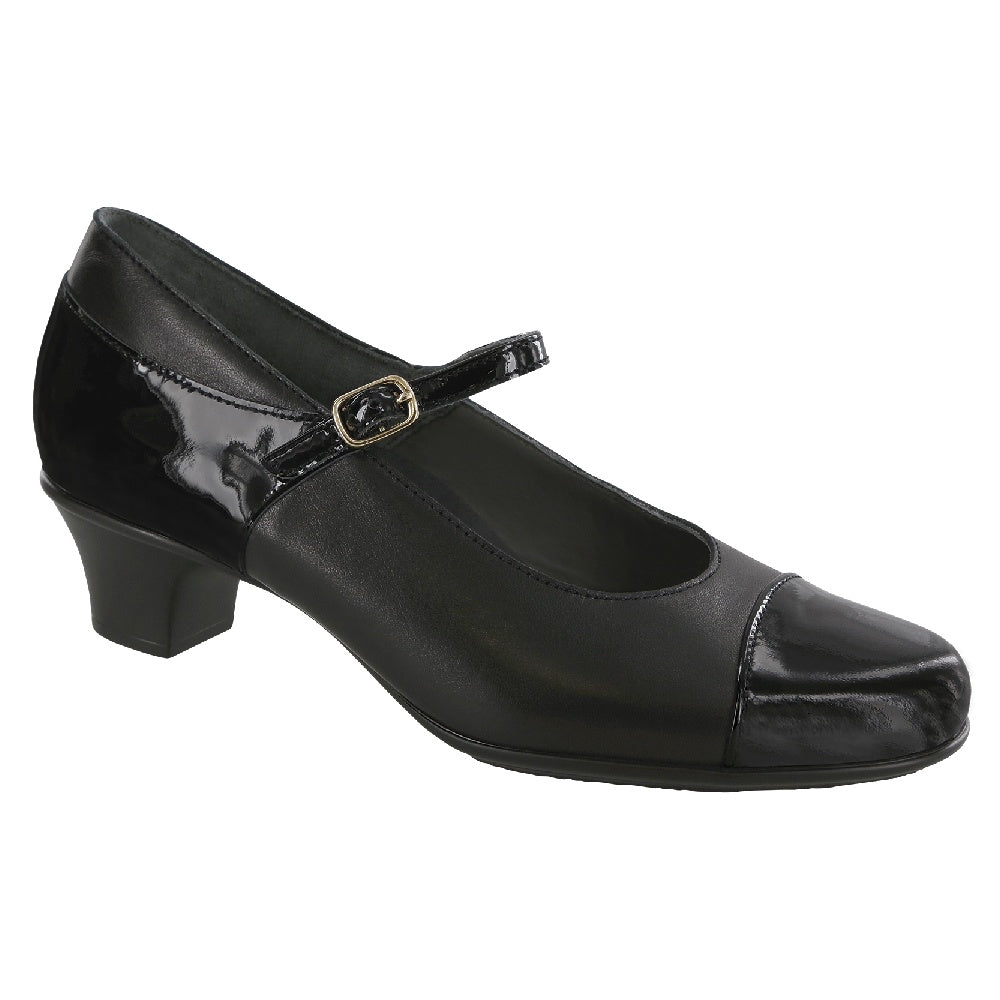 Isabel - Black / Black Patent